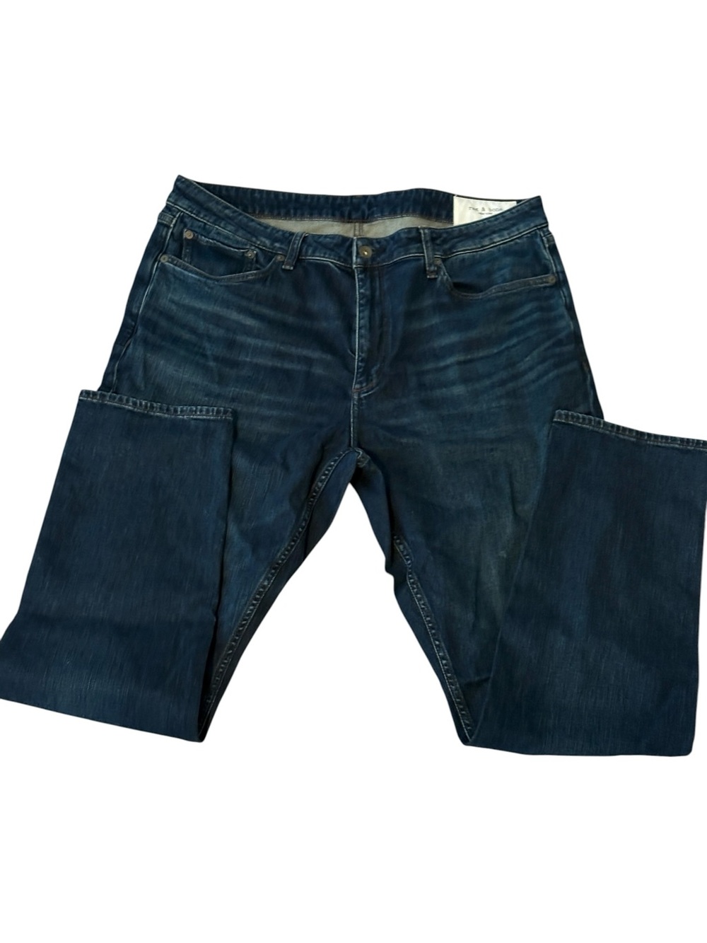Rag & Bone Fit 3 Classic Dark Wash Mens Best Jeans Size 38 x 32 Denim Stretch